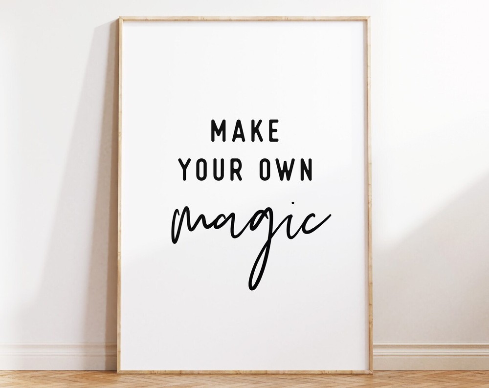 Motivational Quotes Wall Art For Kids Room Decor Inspirational Poster Prints