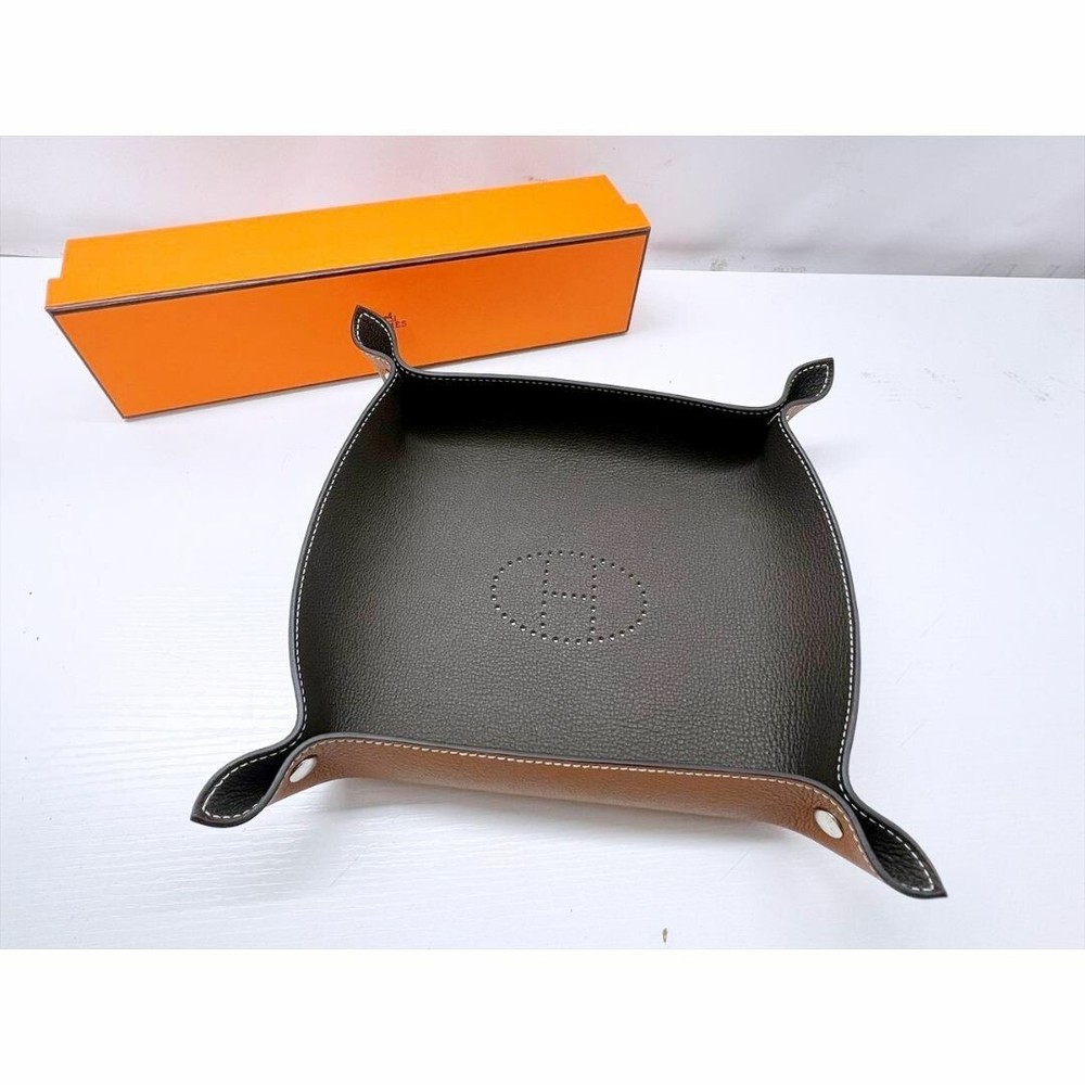 HERMES Vidopoche Mees E Le Lance jewelry and accessory case tray pre-owned  
