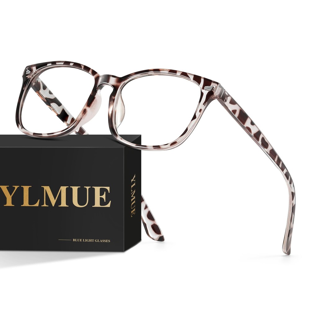 Blue Light Blocking Glasses Reduce Eye Strain Computer Gaming Eyeglasses Blue...