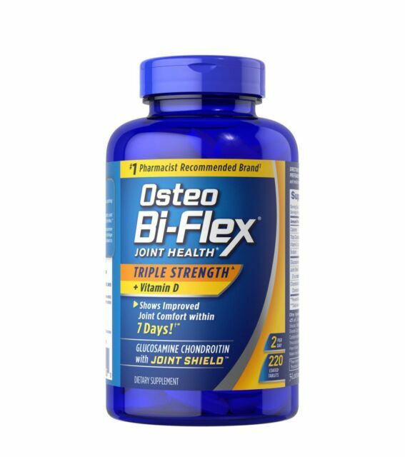 Osteo Bi-Flex Triple Strength with Vitamin D Joint Health Supplement (Pack of...