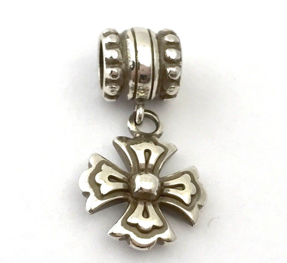 Brighton Oasis Cross Charm, JC2040, Silver Finish, New