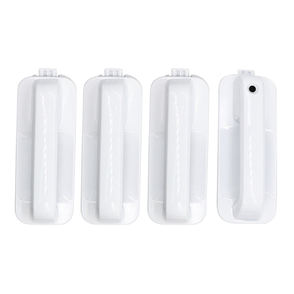 4Pcs Front & Rear Door Handle Set Compatible with Ford F150 Pickup 2015-2020