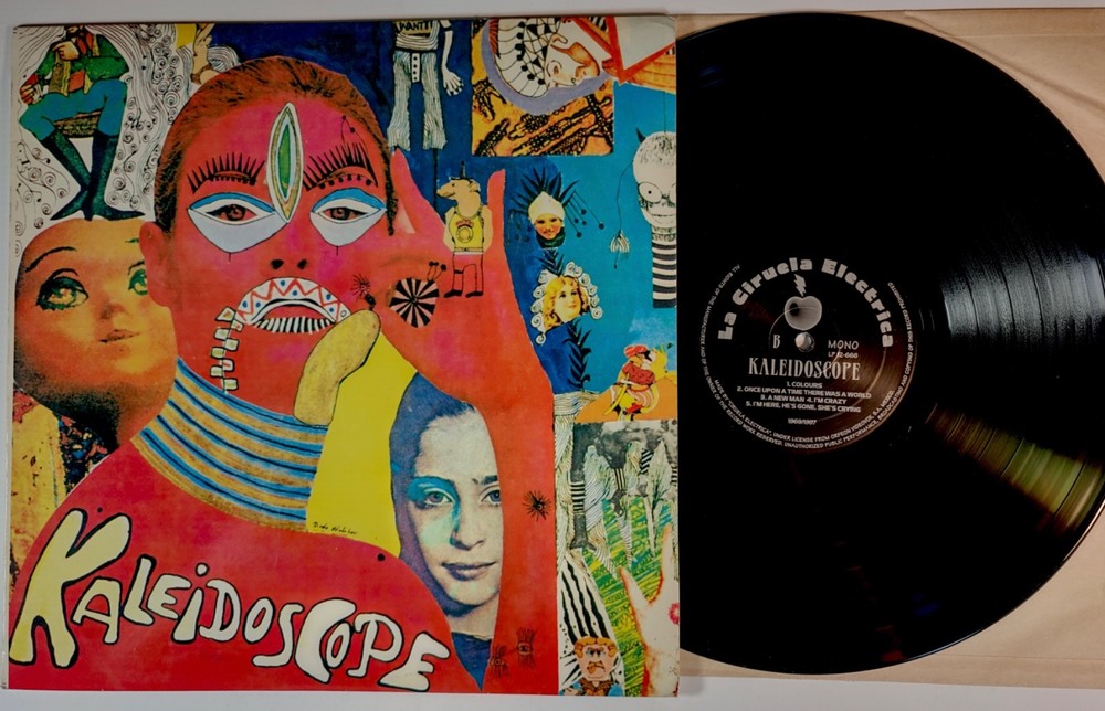 Kaleidoscope Self-Titled LP Reissue Mono Psych Laminated cover
