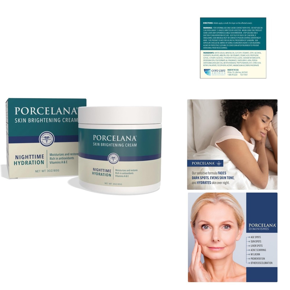 Nighttime Hydration Cream with Dark Spot Correction & Even Skin Tone Formula