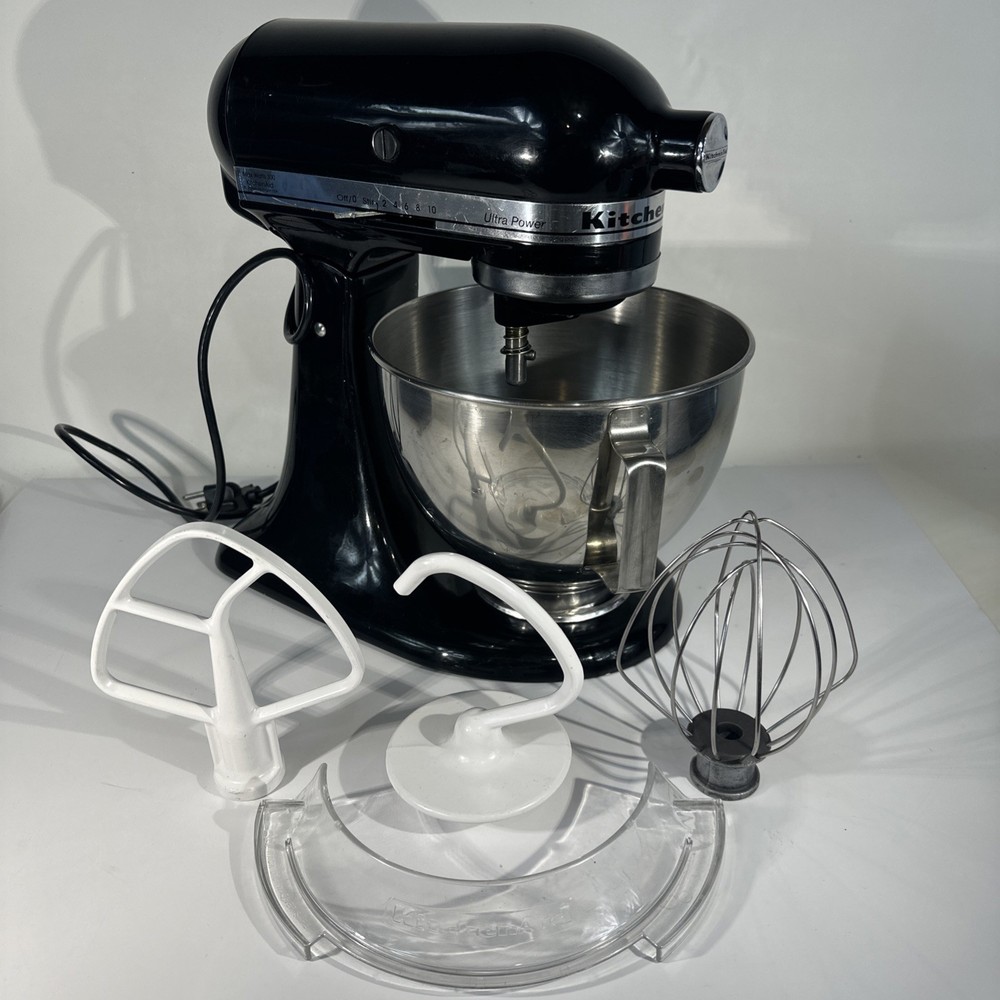 KitchenAid KSM90PSOB Ultra Power 10-Speed Stand Mixer with 4 Attachments
