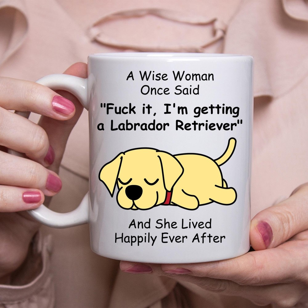 Funnylabrador Retriever Gift For Women White Coffee Mug Coffee Cup