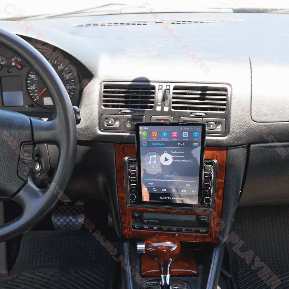 2+32G CarPlay Android 15 Car Stereo Radio GPS Navi DSP BT For VW Jetta 1999-2005