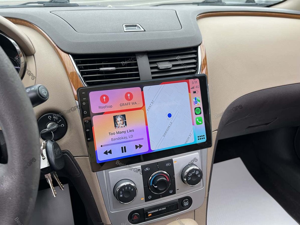 64G Carplay Android 15 Car Stereo Radio GPS Navi For Chevrolet Malibu 2008-2012