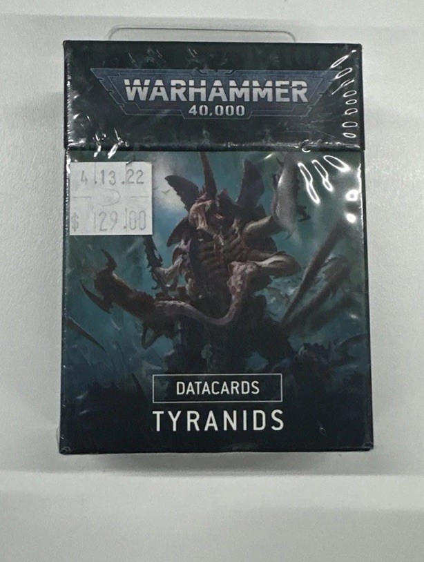 Games Workshop Warhammer 40K Tyranids Datacards - 60050106001