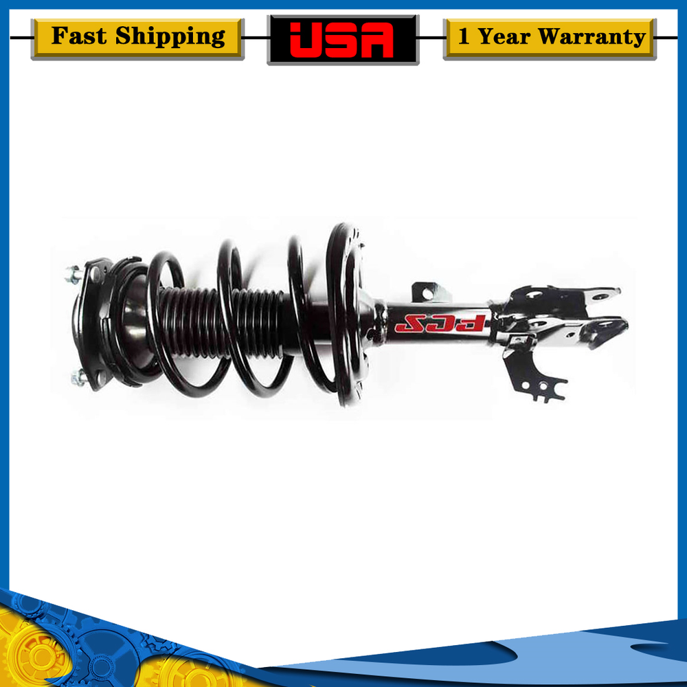 FCS Parts Front Left Driver Struts Shocks For 2012-17 Toyota Camry 2.5L