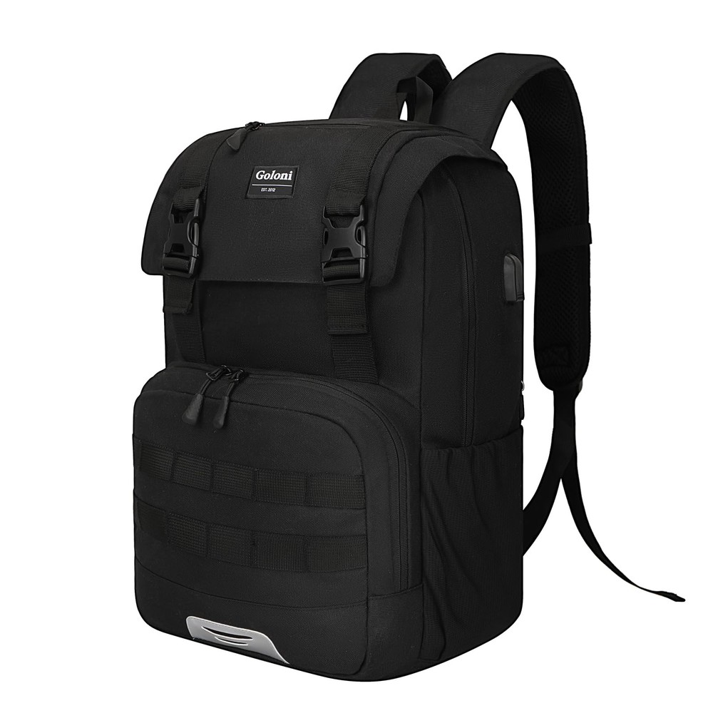 Slim Anti-Theft Travel Laptop Backpack with USB Charging Port