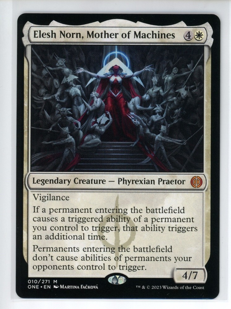 ELESH NORN, MOTHER OF MACHINES All Will Be One #10 ONE(NM+)(MTG)