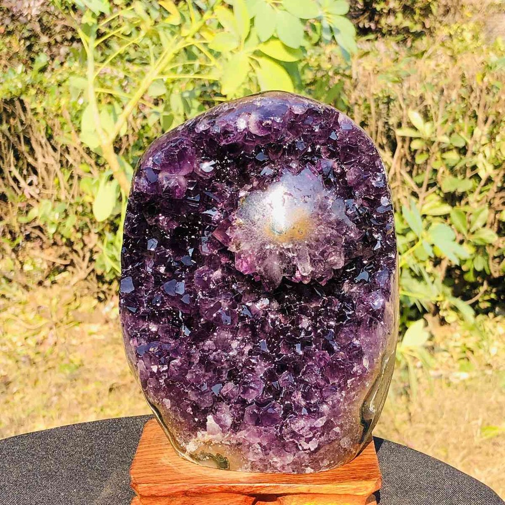 2530g TOP Natural Uruguayan Amethyst Cluster Cave Display Specimen Healing 2545