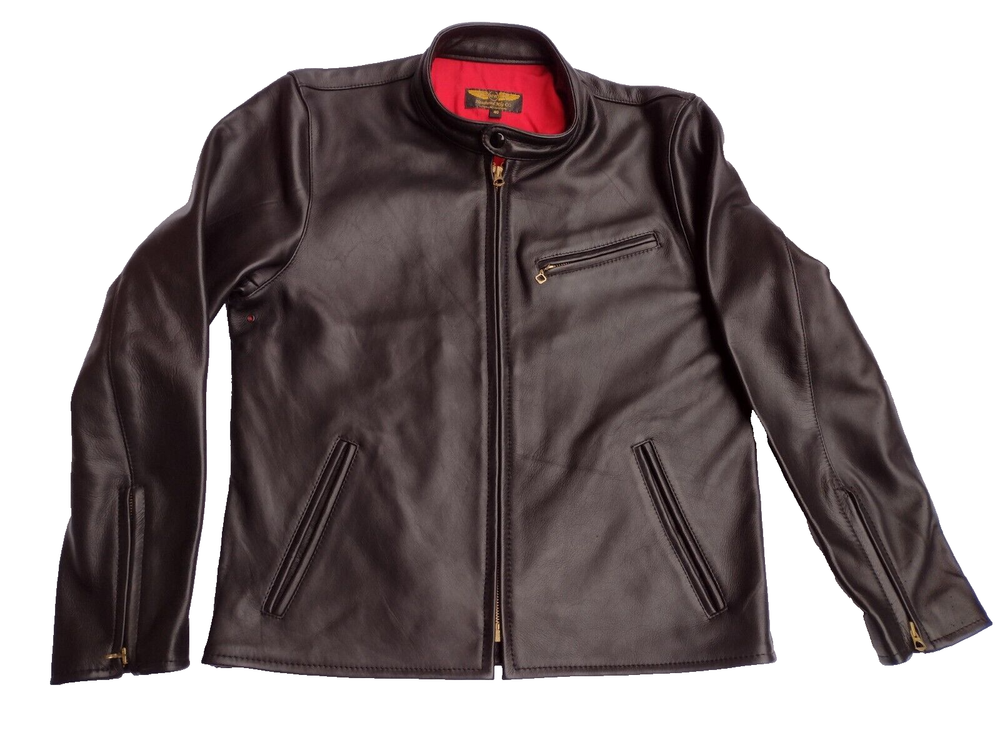 40s - 50's Cafe Racer Jacket Horsehide Headwind Mfg Talon Zip Buco FLASH SALE!!-image