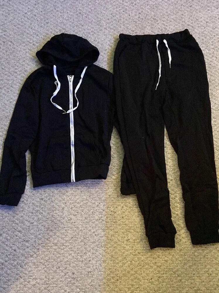 Women’s Tracksuit Set Black Small