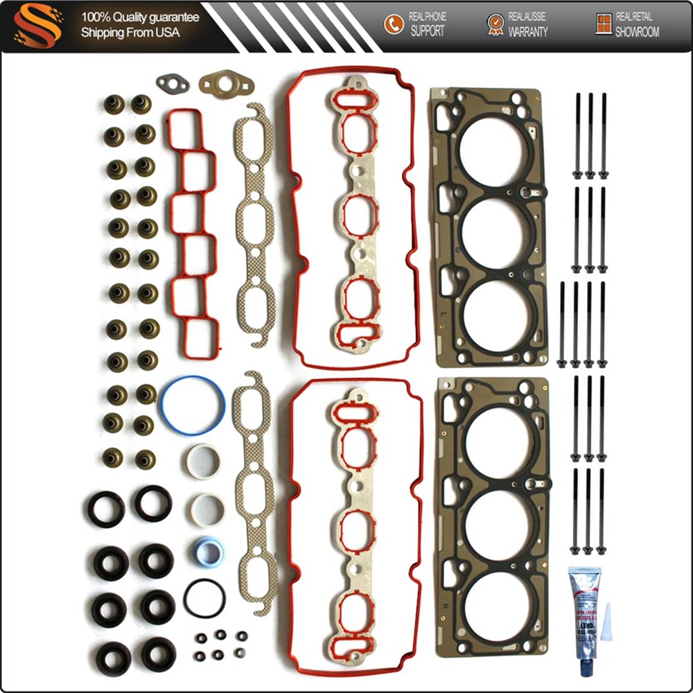 2008-2010 Chrysler Town & Country 4.0L Head Gasket Bolts Set HS26368PT