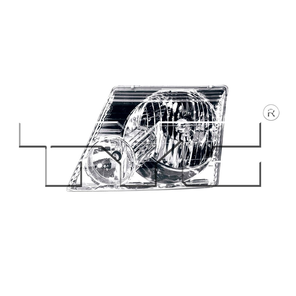 TYC Left Headlight Assembly Compatible with 2002-2005 Ford Explorer