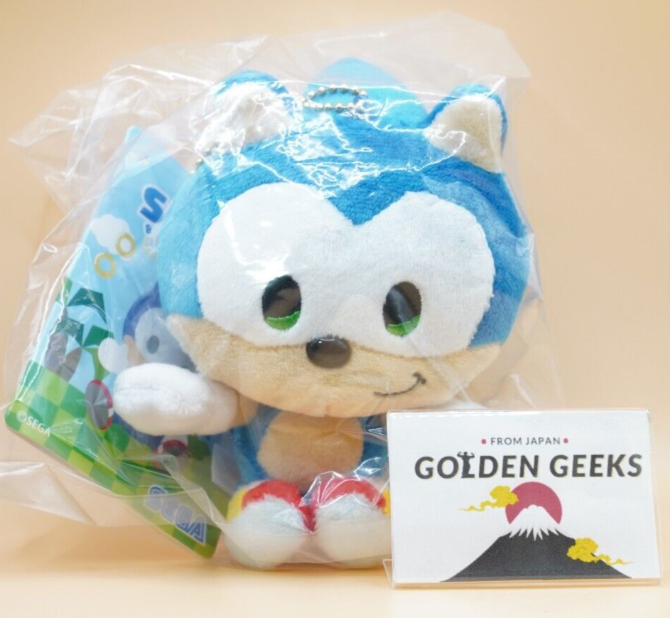 Sonic & Friends Mascot Plush Keychain Sega 2024 Collectible