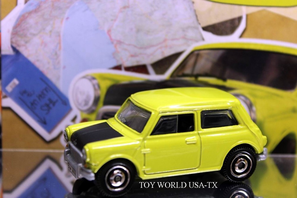 2020 Matchbox #30 Mr. Bean Mini Cooper Green Long Live the Bean