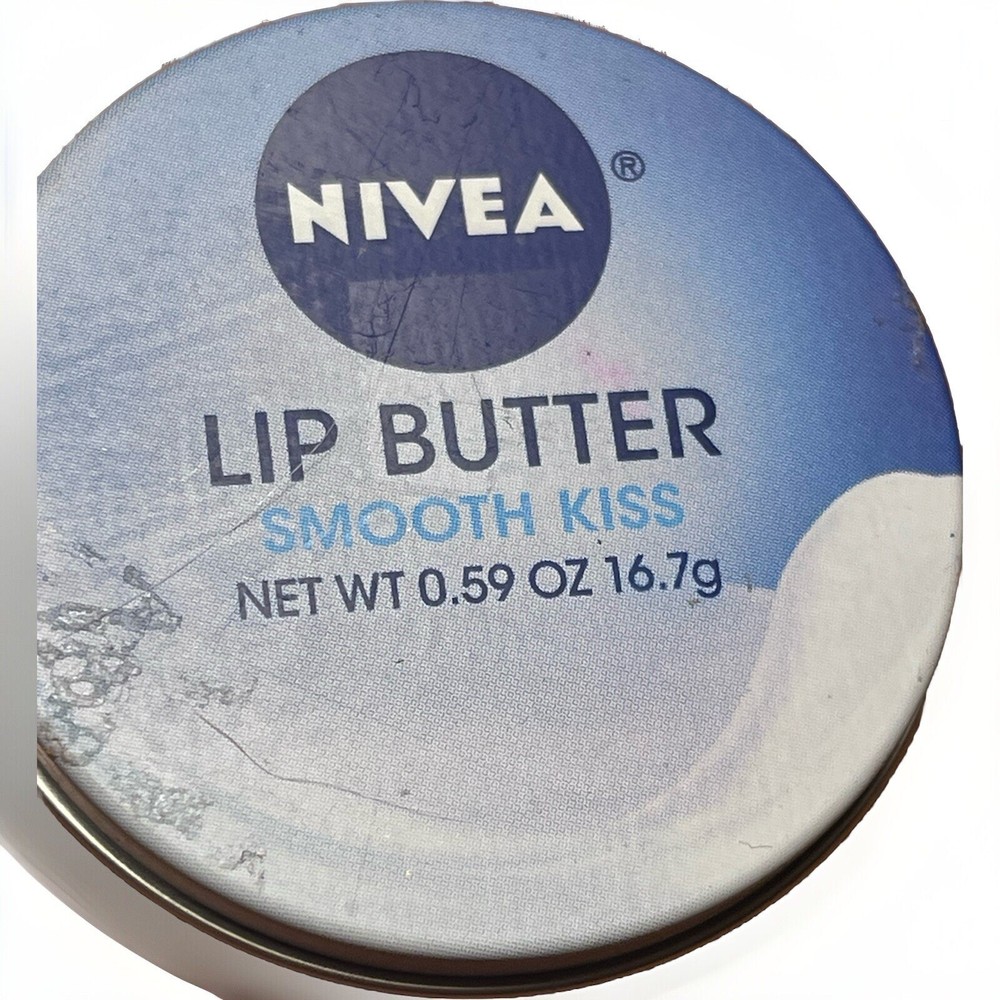 Nivea Lip Butter Smooth Kiss 0.59 oz Unused Scuffed Packaging
