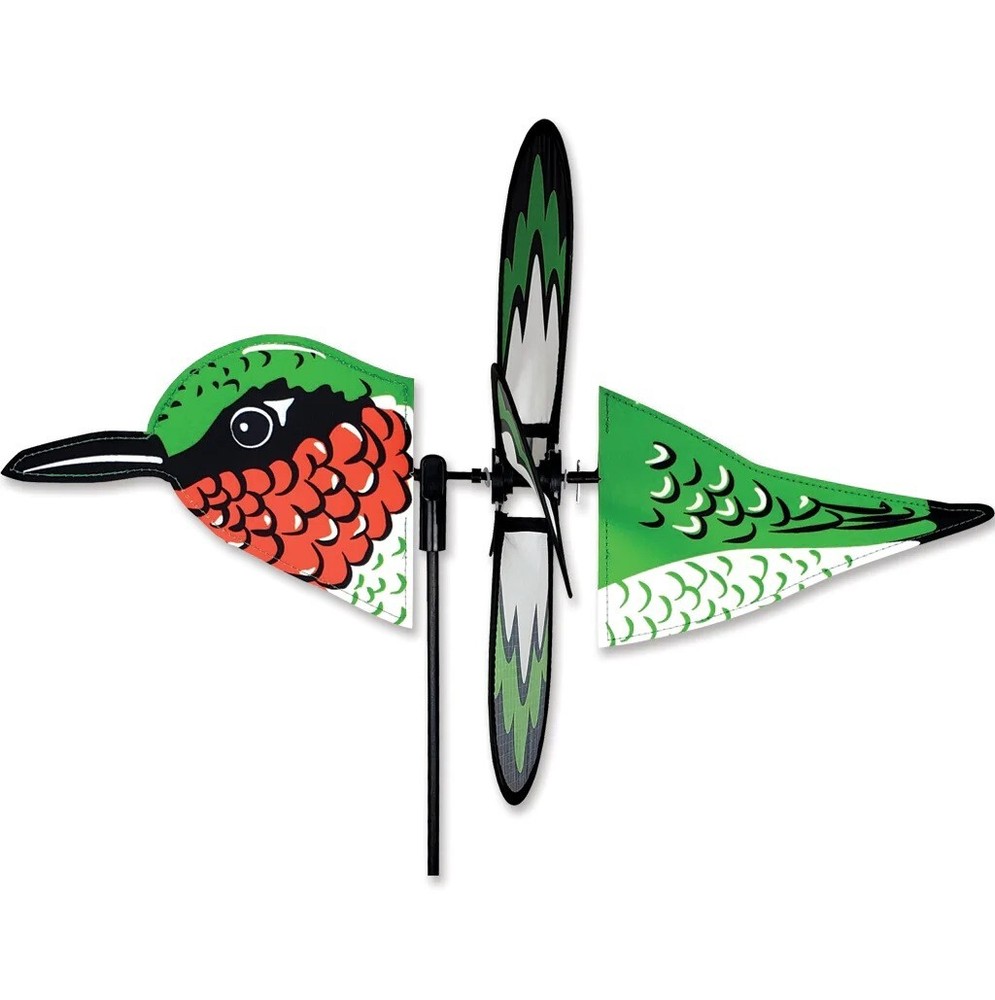 Hummingbird Petite Garden Stake Wind Spinner by Premier Kites & Designs