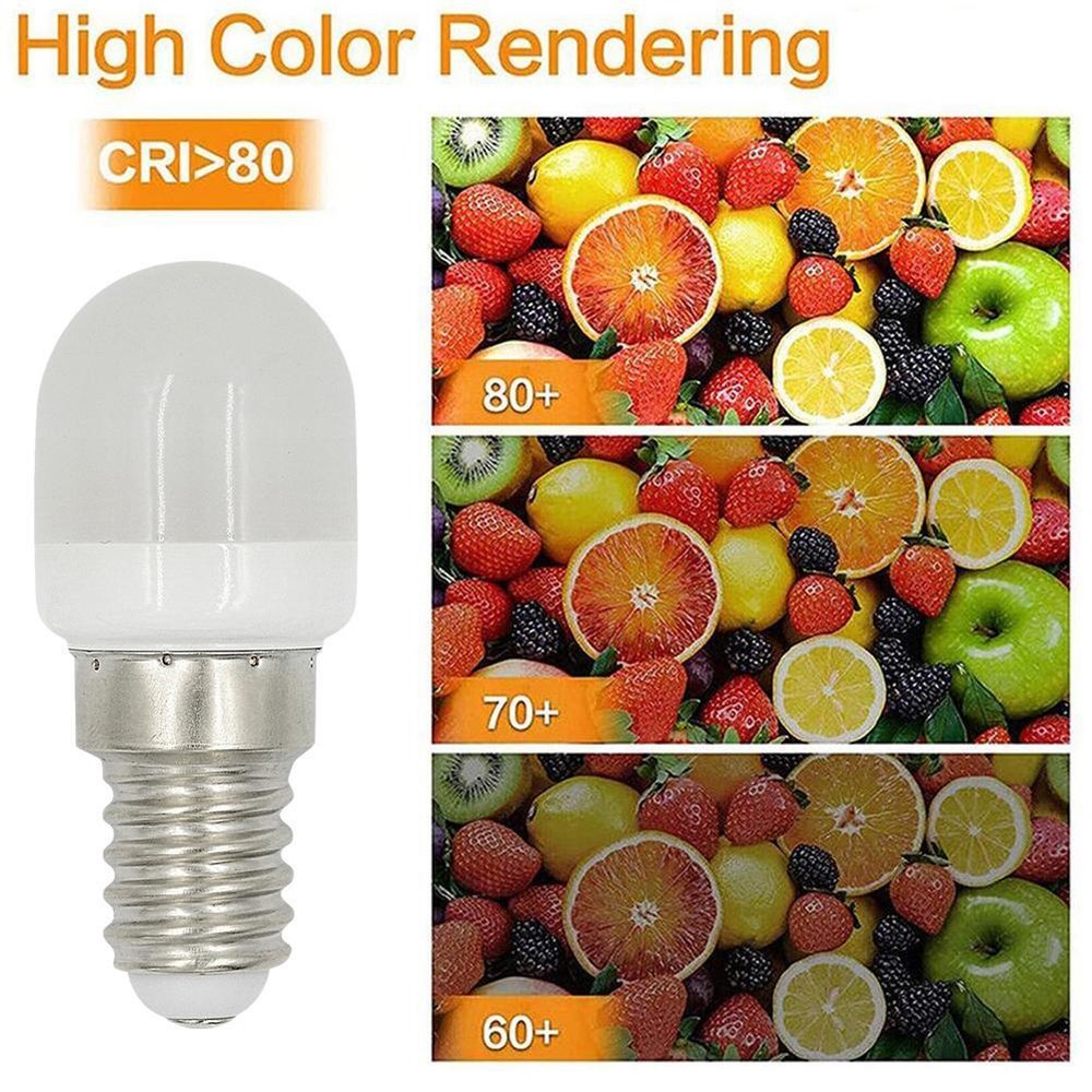 E14 Light Bulbs Mini LED Refrigerator Light Bulbs LED Refrigerator Lamps☪ U6C8
