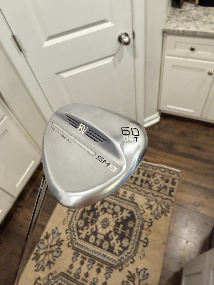 Left handed Titleist Vokey SM9 60° T Grind Wedge 4° Bounce Wedge Flex