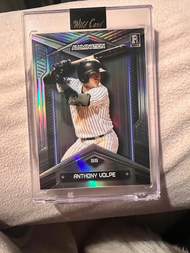 2023 Wild Card Alumination Anthony Volpe Silver Rainbow /125