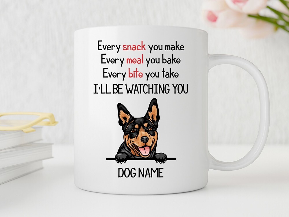 Funny Australian Kelpie Mug Gift Idea for Dog Lovers