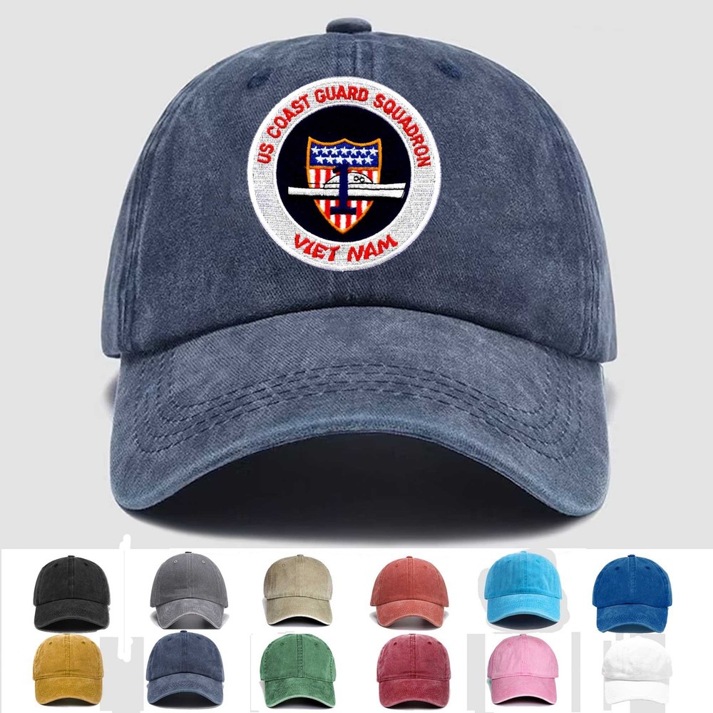 Custom Embroidered Hat CGRON-1 Squadron One - Vietnam, Veteran Cap, Trucker Hat