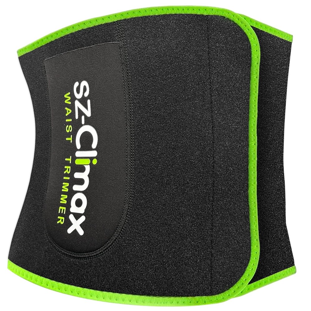 SZ Climax Waist Trainer Belt for Sweat & Weight Loss - Women & Men Fitness Wrap