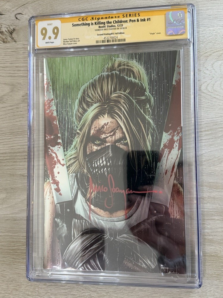 BOOM! Studios Something is Killing the Children #1 CGC 9.9 Signed Virgin Foil