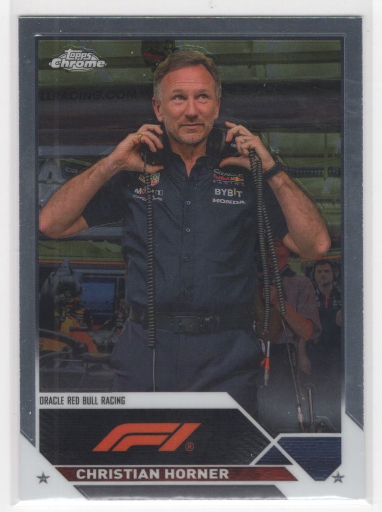 2023 Topps Chrome Formula 1 Christian Horner Oracle Red Bull Racing #93