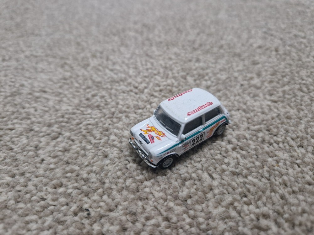 1/72 CARARAMA CLASSIC - MINI COOPER MONTE CARLO RALLY #222 DIECAST MODEL CAR