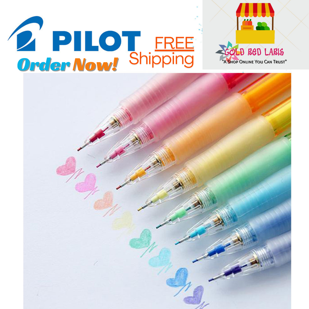 16X-Pilot Color ENO Mechanical Pencil 0.7mm(Per Pcs, Free 2 pcs Colour Leads)