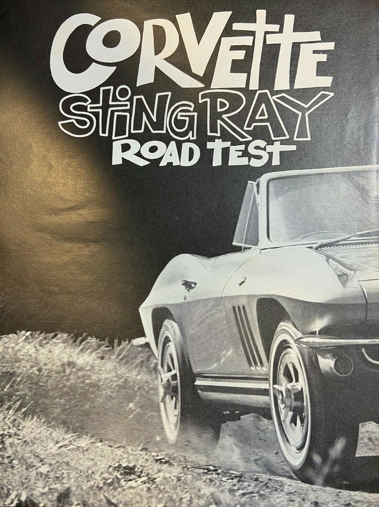 Road Test 1965 Corvette Sting Ray illustrated