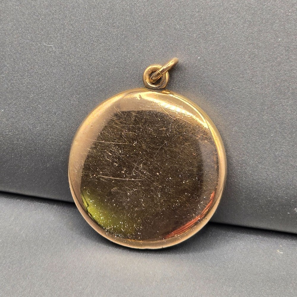 Antique Victorian Gold Filled Locket 1.5