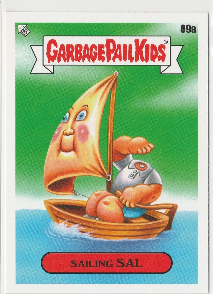 Sailing Sal 89a Garbage Pail Kids GPK 2021 Vacation Series Card