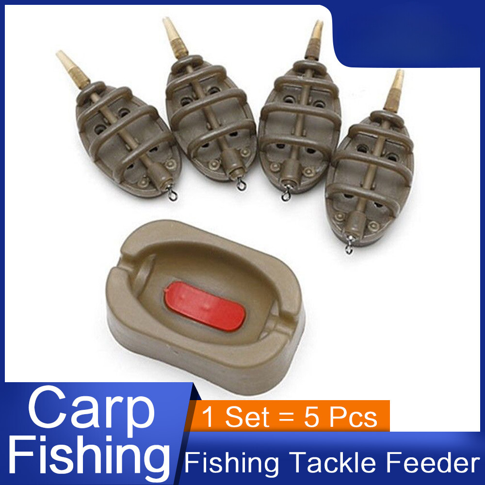 Feeder Mould Bait Thrower Bait Plumb Set Carp Fishing Bait Holder Tool
