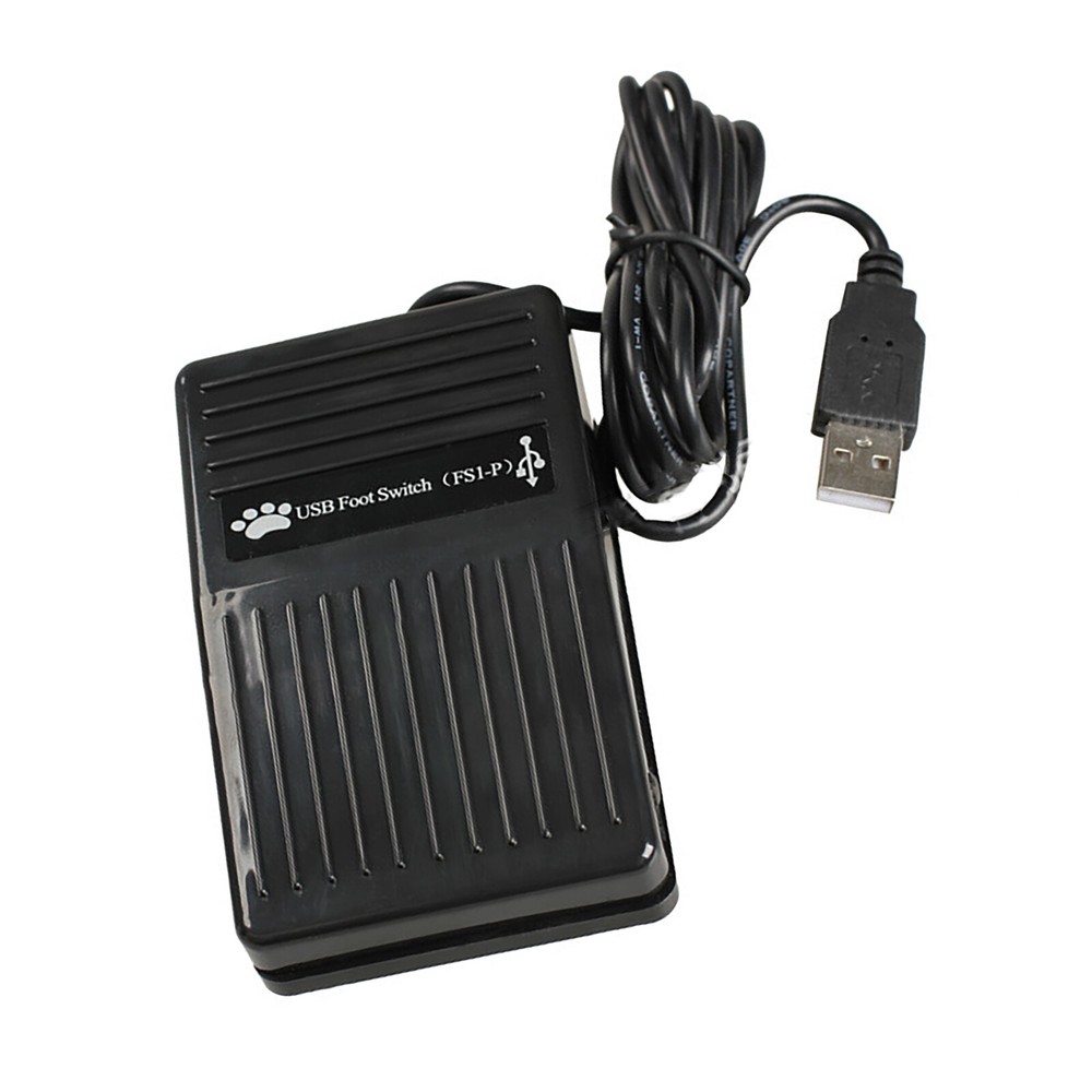 USB Foot Pedal Switch for Computer Keyboard Control HID Device  