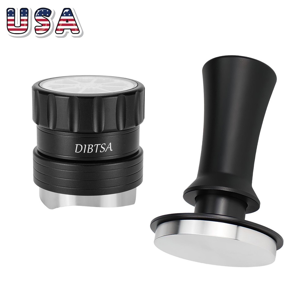 For 58mm Portafilter Coffee Distributor Tamper Espresso Calibrate Hammer Leveler