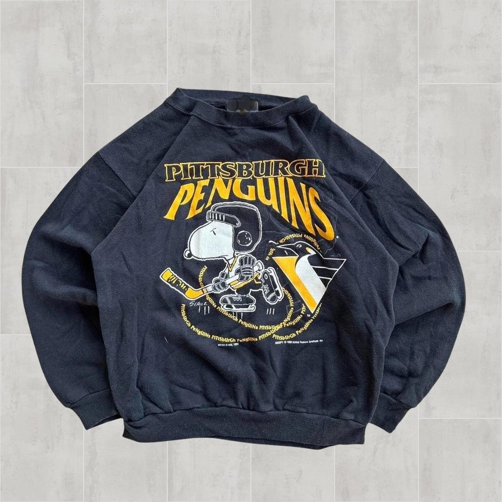 NHL Pittsburgh Penguins Snoopy hockey sweatshirt QT5204