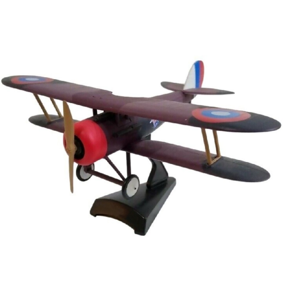 1/64 Scale Diecast Alloy WWI French For Nieuport 28 Fighter Model Toy Gift