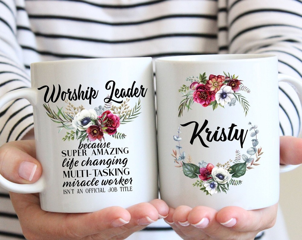 Personalized Worship Leader Gift For Women L Retirement Thank You Appreciation