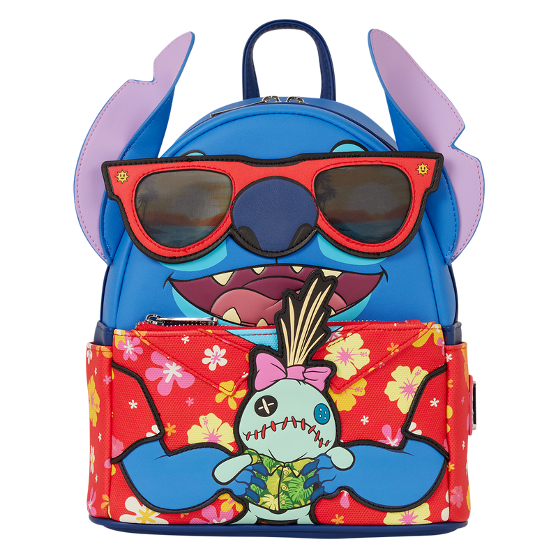 SDCC Limited Edition Loungefly Stitch Vacation Mini Backpack