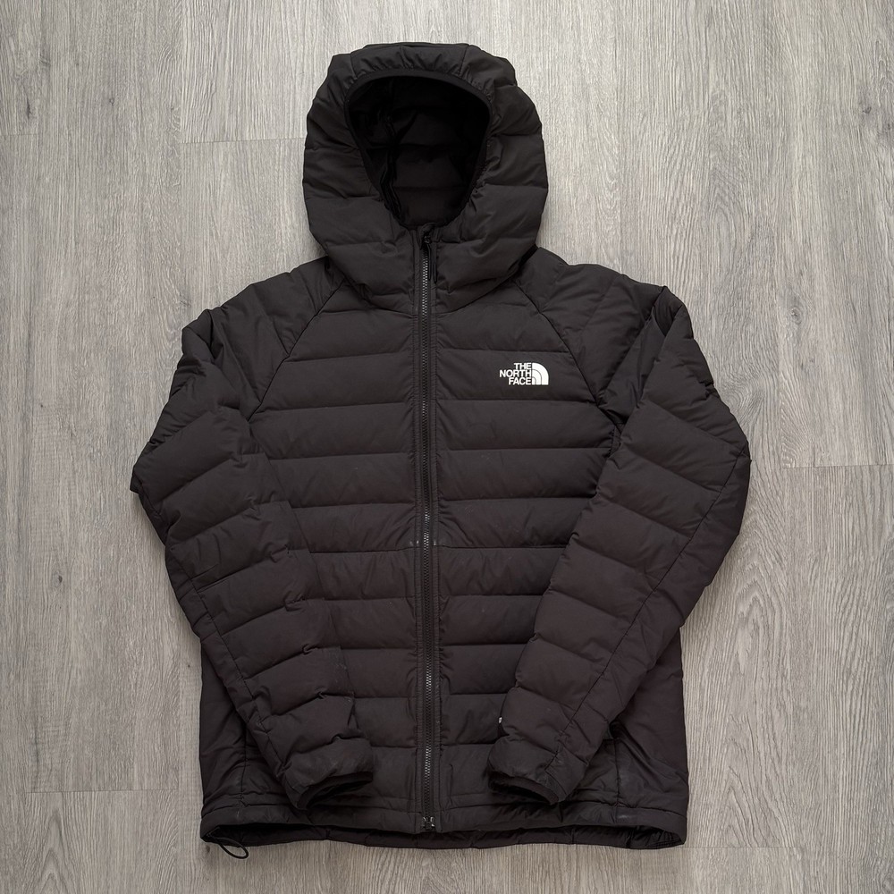 The North Face Hooded Insulated 600-Down Black Puffer Jacket Men’s Size Large