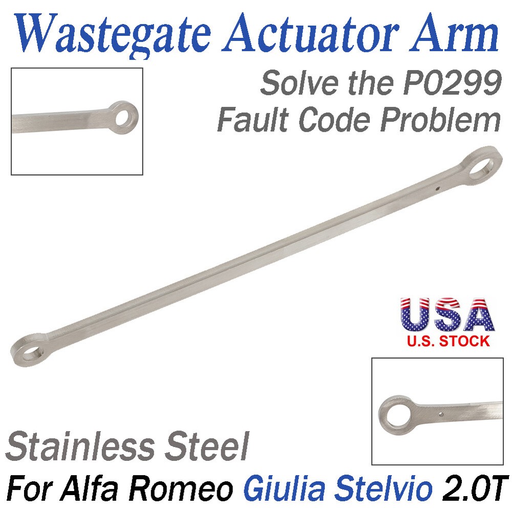 Steel Wastegate Actuator Arm For Alfa Romeo Giulia & Stelvio 2.0T Turbo Engines
