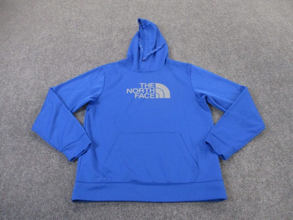 The North Face Men M Active Logo Hoodie Pullover Sweatshirt Track Top