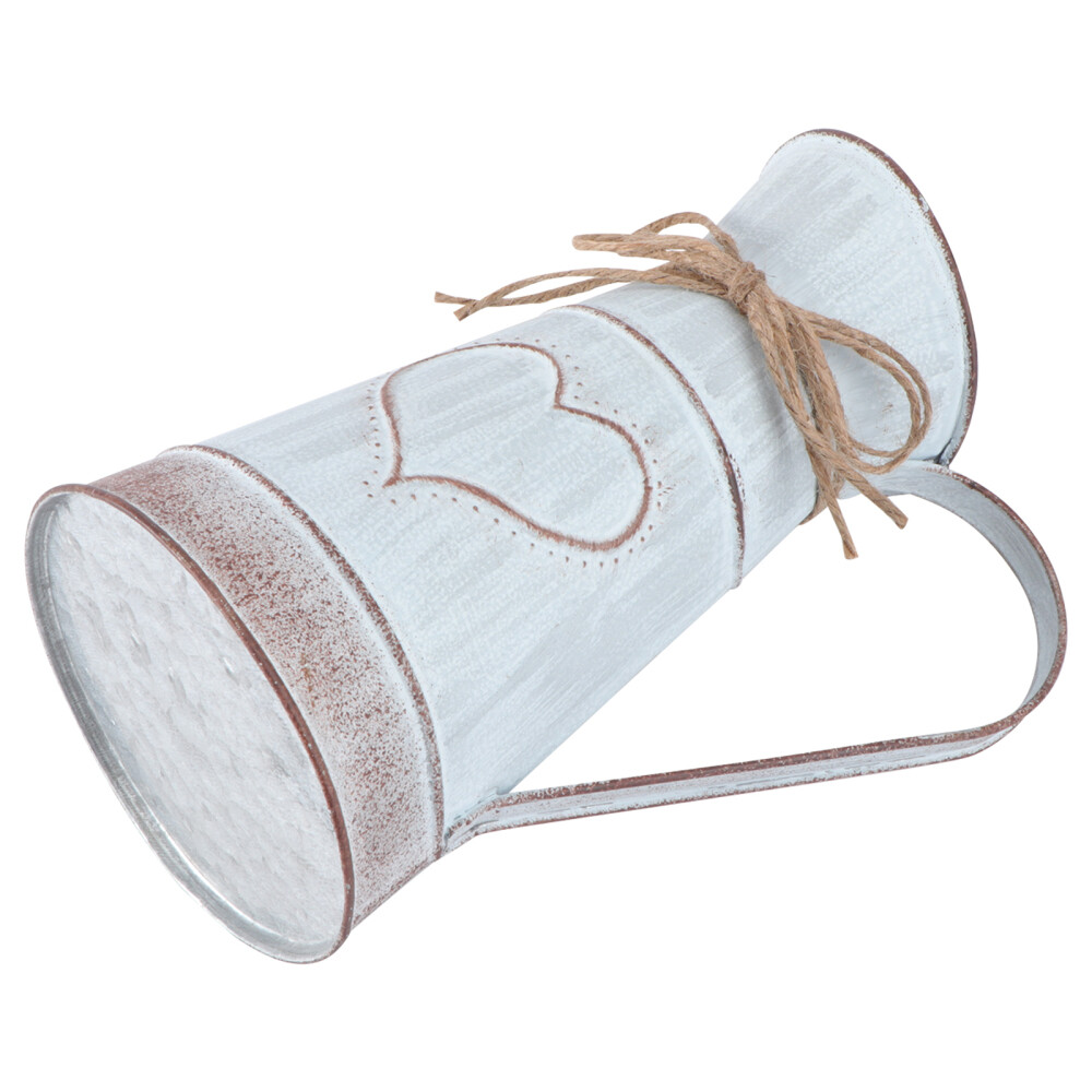 Decor Heart Vase Home Shaped Flower Arrangement Artwork