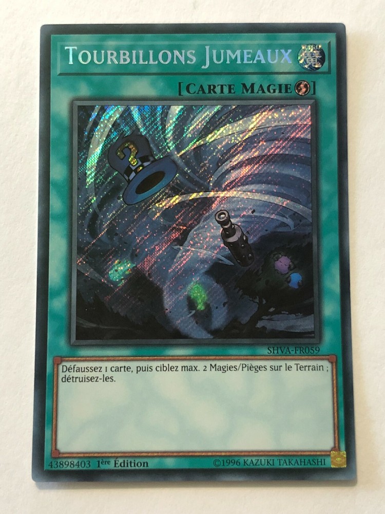 Yu-Gi-Oh Twin Swirls SHVA-FR059 New French Edition